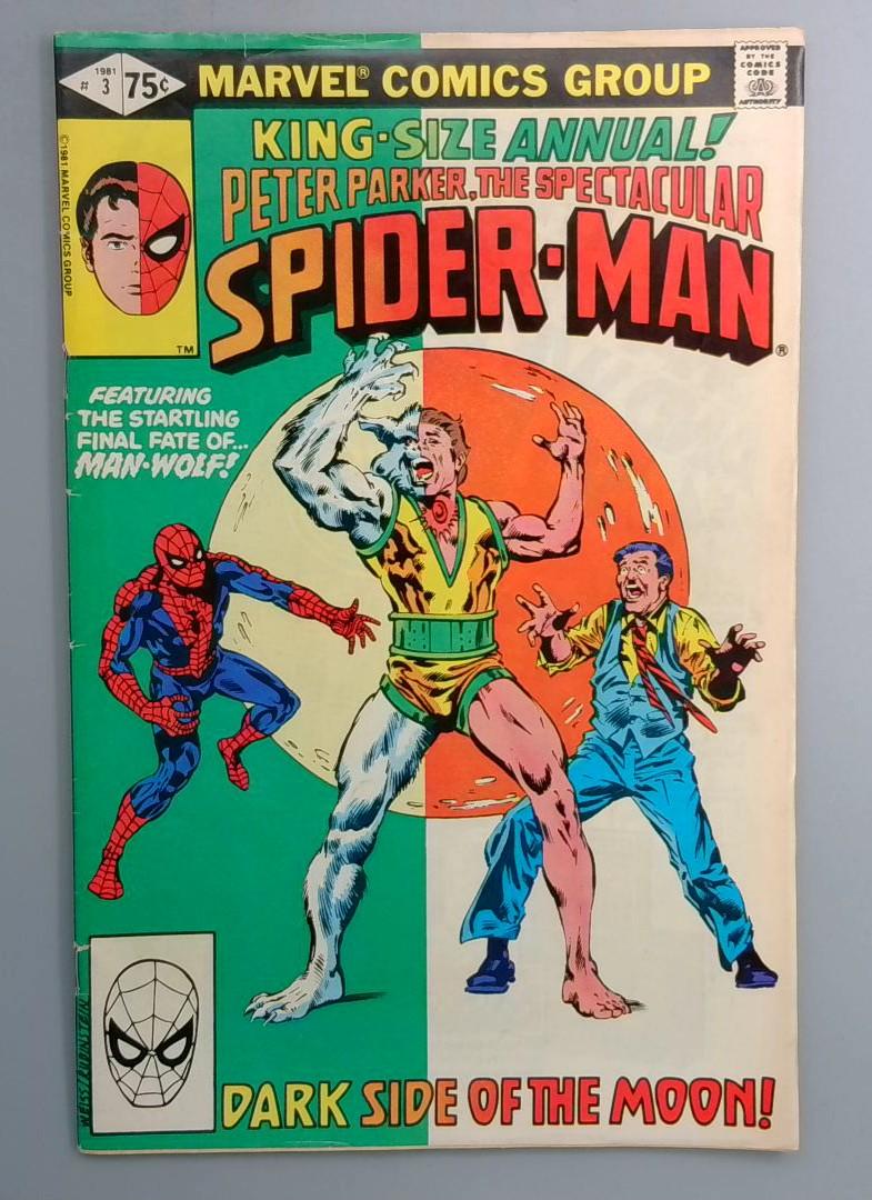 Spectacular Spider-Man Annual #3 Direct Edition Marvel 1981