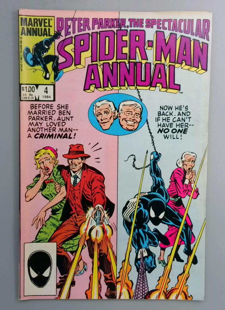 Spectacular Spider-Man Annual #4 1st Iron Cat Marvel 1984