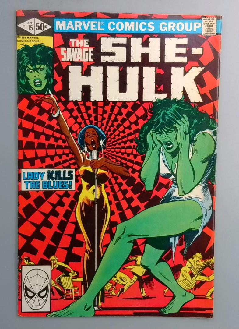 Savage She-Hulk #15 FN 1st Appearance of Beverly Cross Marvel 1981