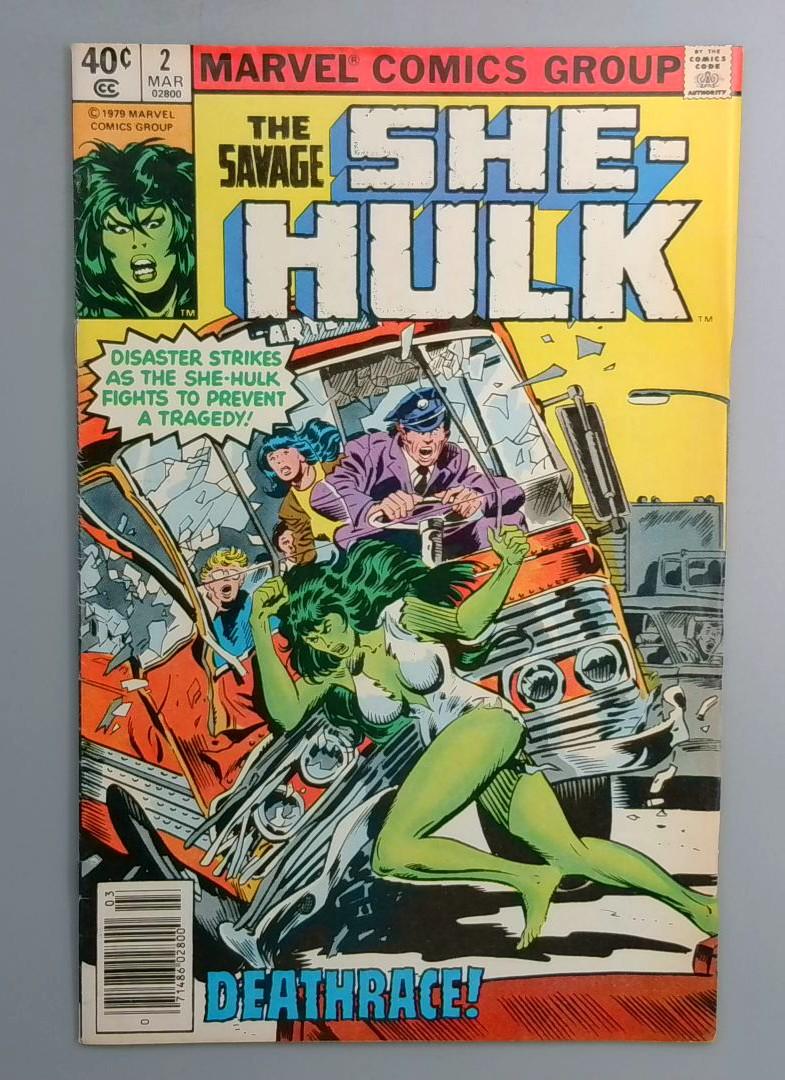 Savage She-Hulk #2 2nd She-Hulk Appearance Marvel Comics 1980