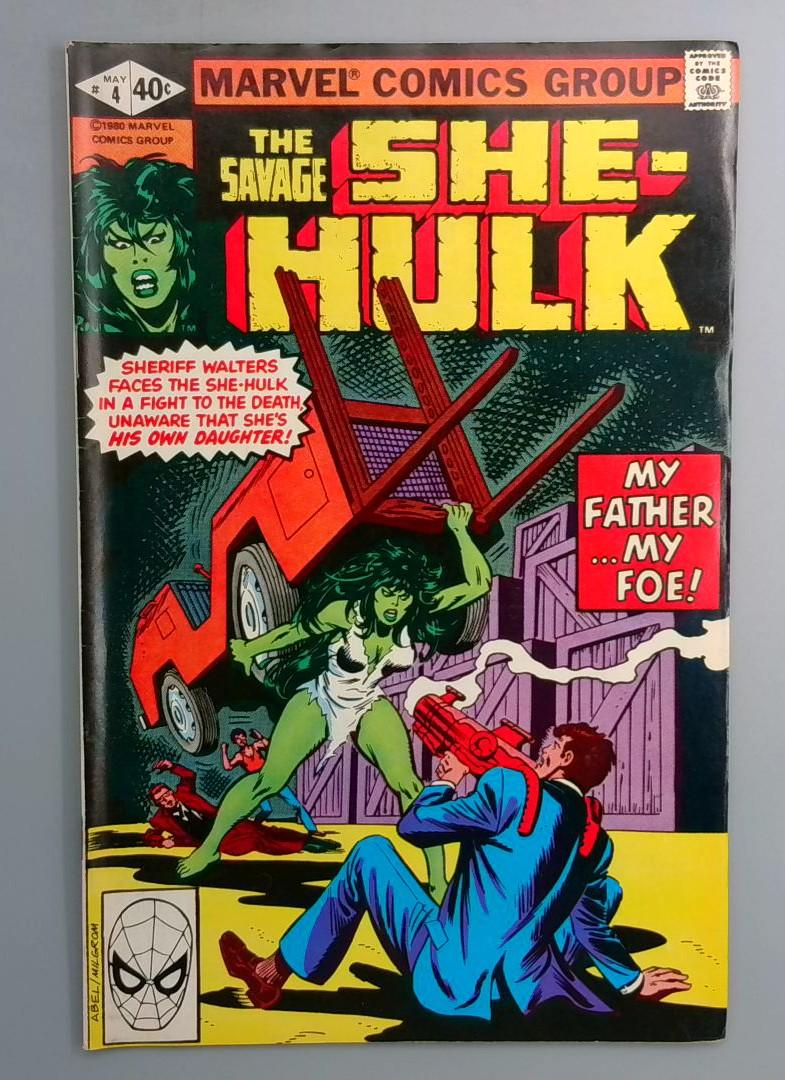 Savage She-Hulk #4 FN+ Marvel 1980