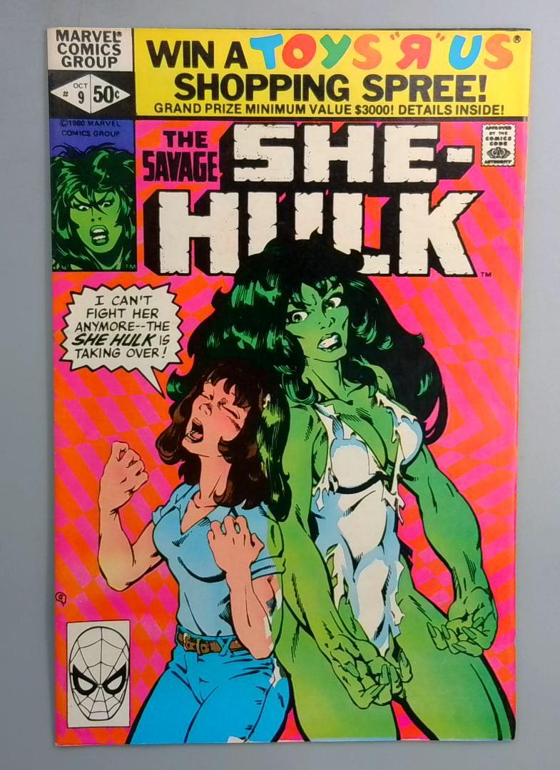 Savage She-Hulk #9 1st Appearance of Ultima Marvel 1980
