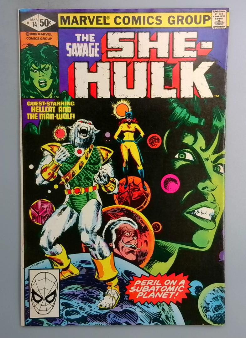 Savage She-Hulk #14 Direct Edition Marvel 1981
