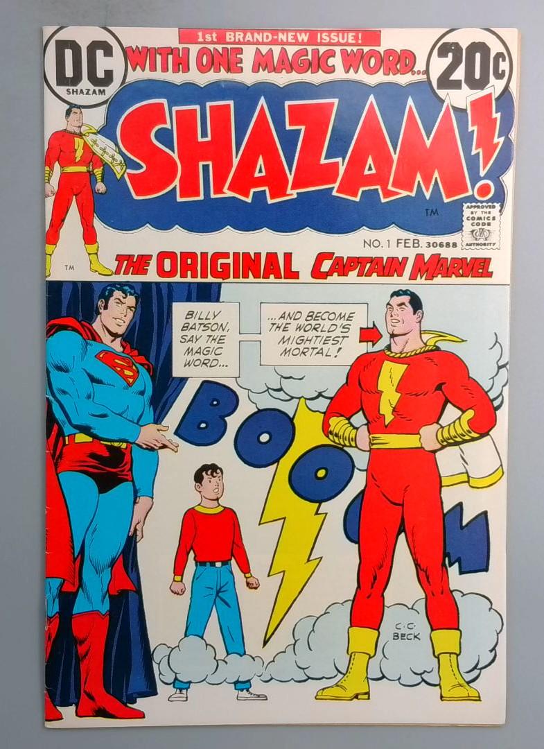 Shazam #1 FN/VF DC 1973