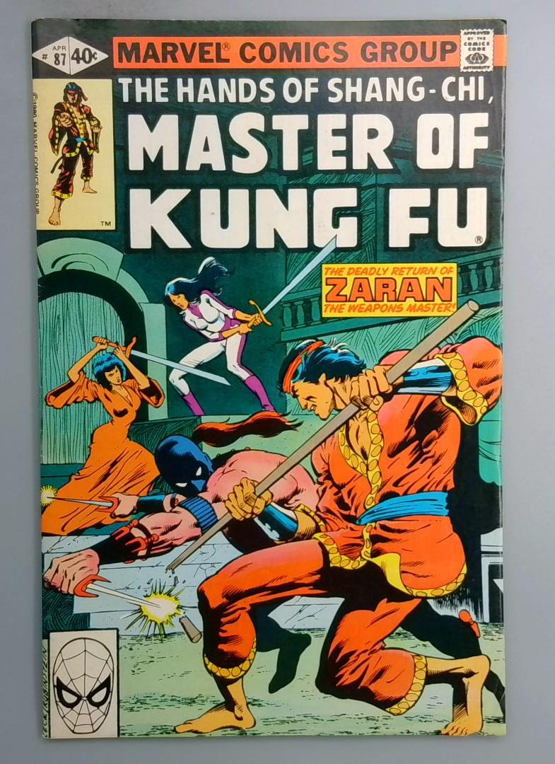 Master of Kung Fu #87 Direct Edition Marvel 1980