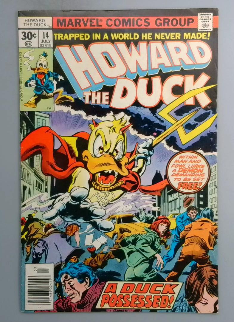 Howard the Duck #14 1st Full Appearance of Dr Reich Marvel 1977