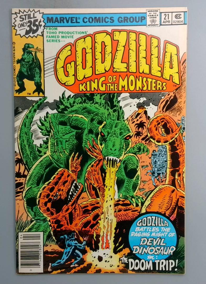 Godzilla #21 Marvel 1979