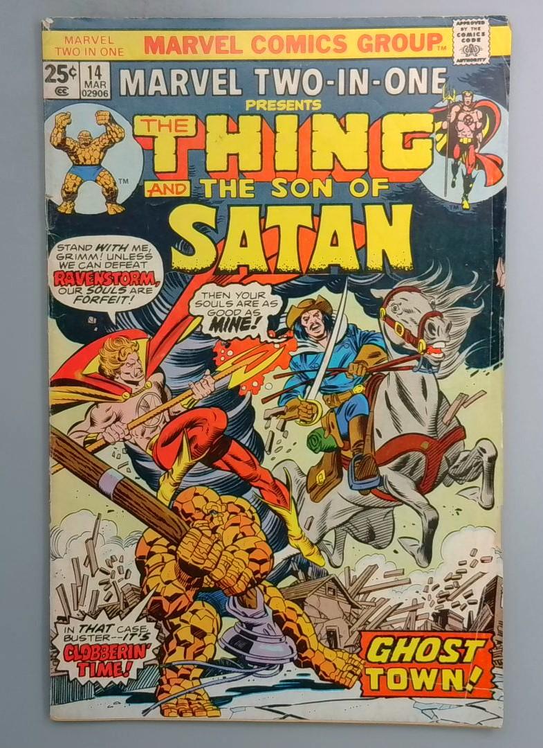 Marvel Two-In-One #14 Son of Satan Marvel 1976