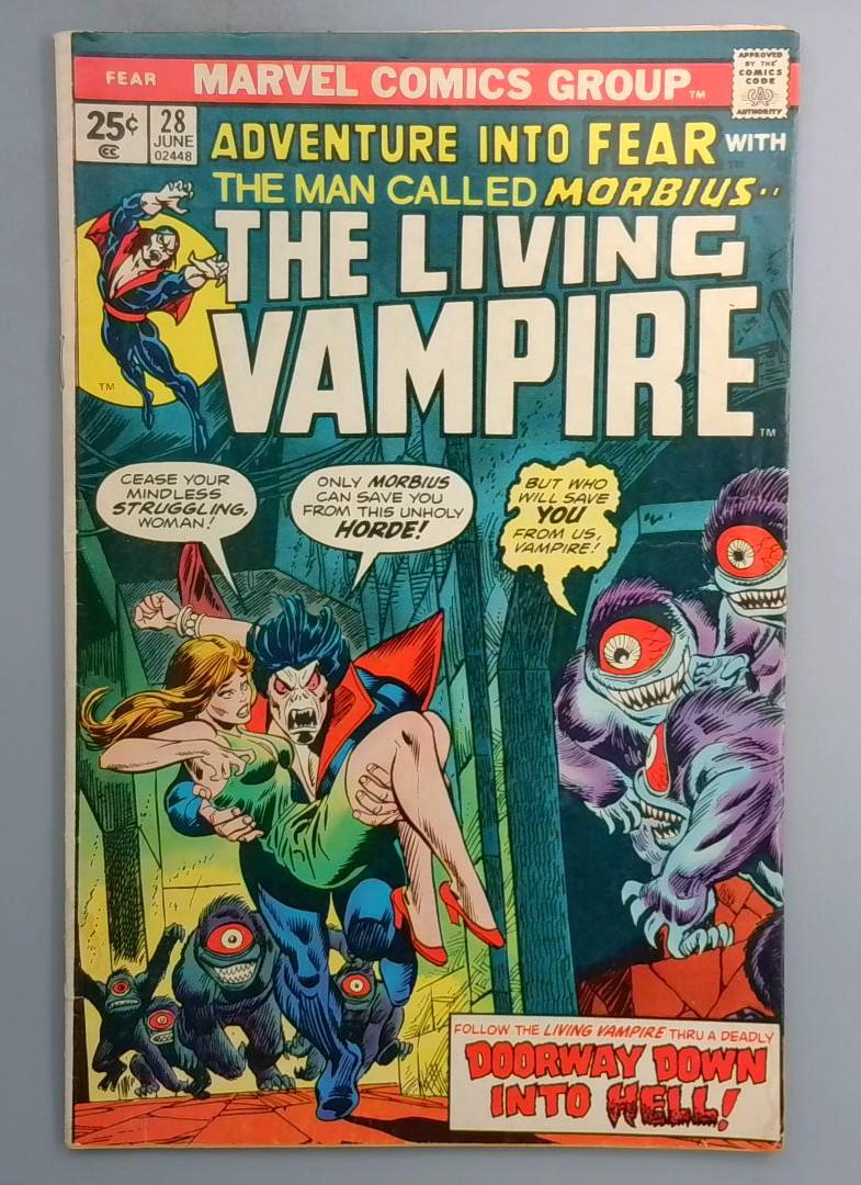 Adventure into Fear #28 Marvel Comics Group 1976