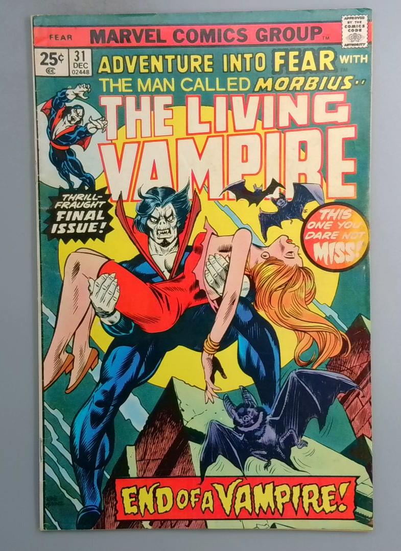 Adventure Into Fear #31 VG+ Last Issue Marvel 1975