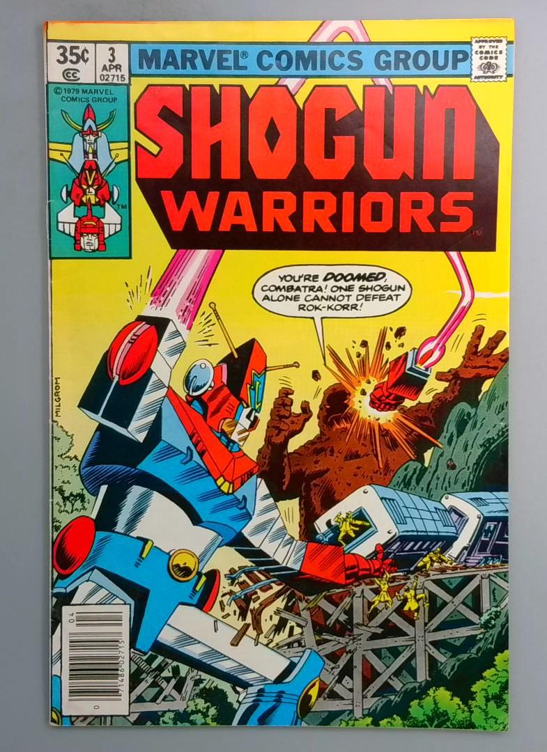 Shogun Warriors #3 Direct Edition Marvel 1979