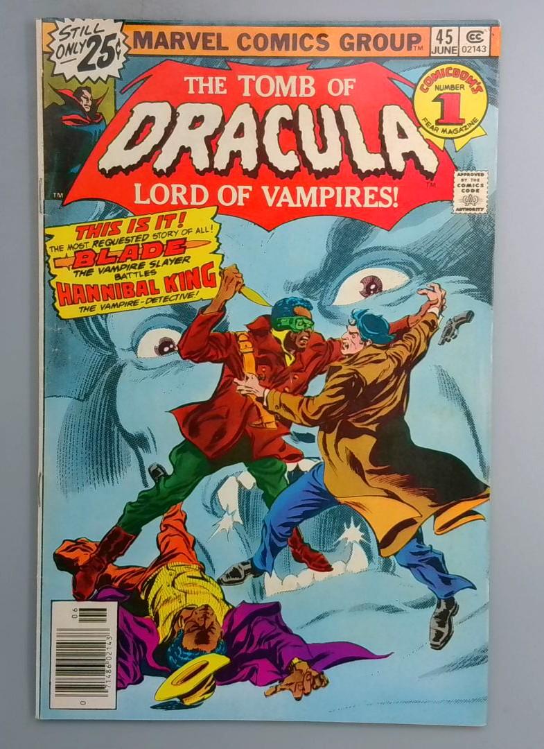 Tomb of Dracula #45 FN- 1st Deacon Frost Marvel 1976