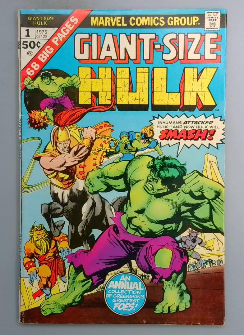 Giant-Size Hulk #1 Reprints Incredible Hulk Annual 1 Marvel 1975