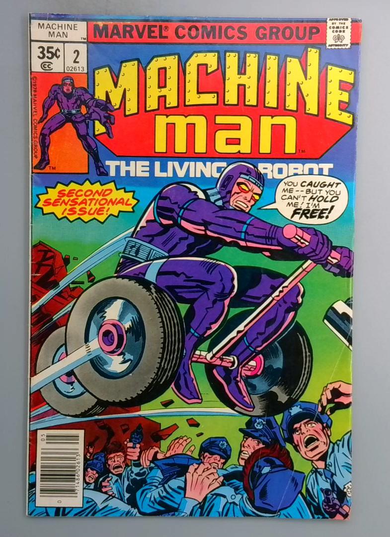 Machine Man #2 Marvel 1978