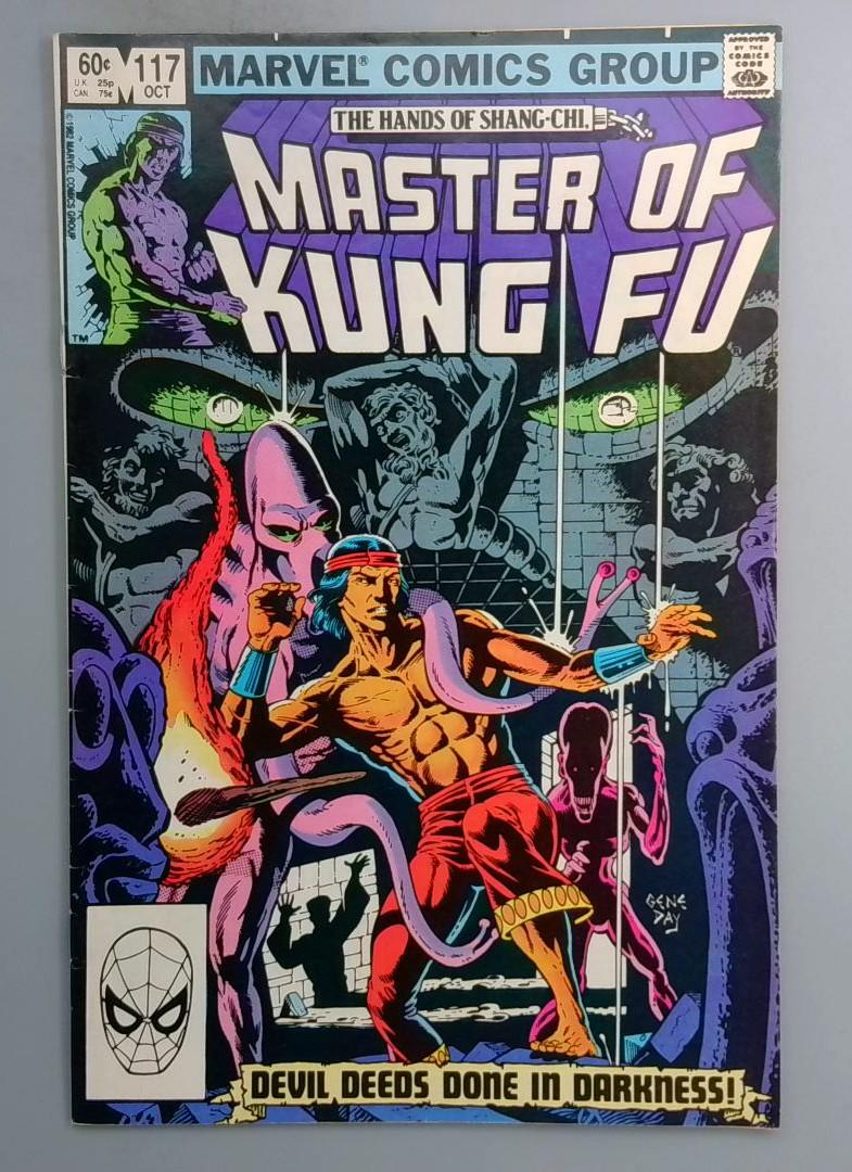 Master of Kung Fu #117 Direct Edition Marvel 1982
