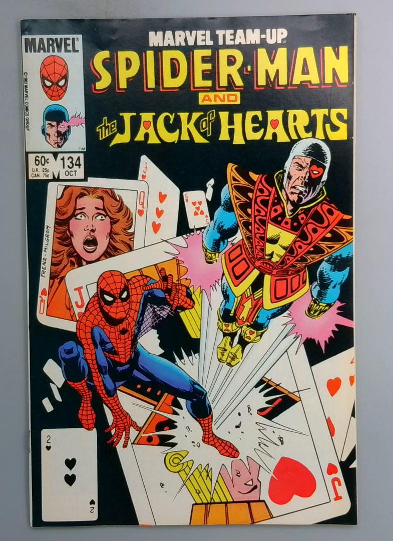 Marvel Team-Up #134 Jack of Hearts Direct Edition Marvel 1983