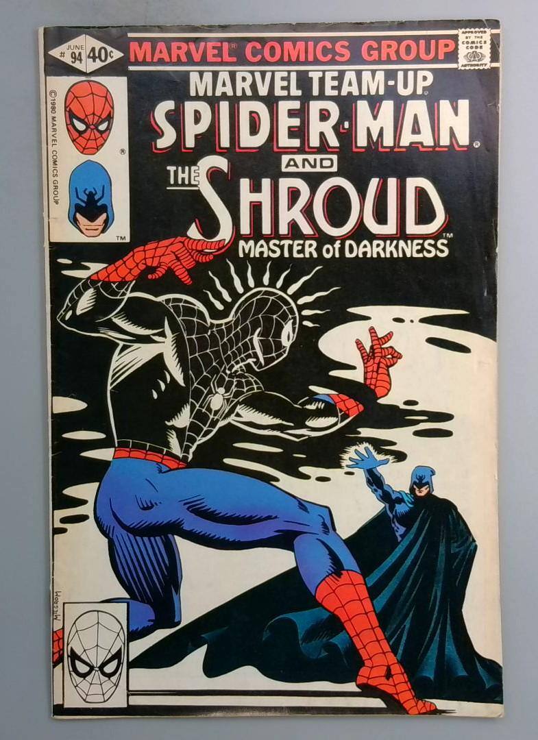 Marvel Team-Up #94 Vs. the Shroud Direct Edition Marvel 1980