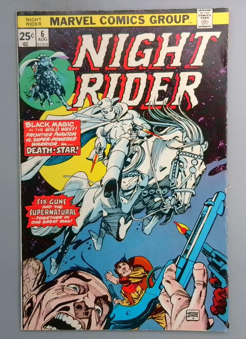 Night Rider #6 VG- Marvel Comics 1974