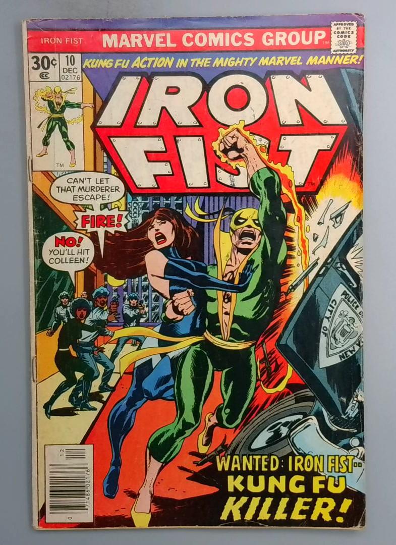 Iron Fist #10 Chaka Appearance Marvel 1976