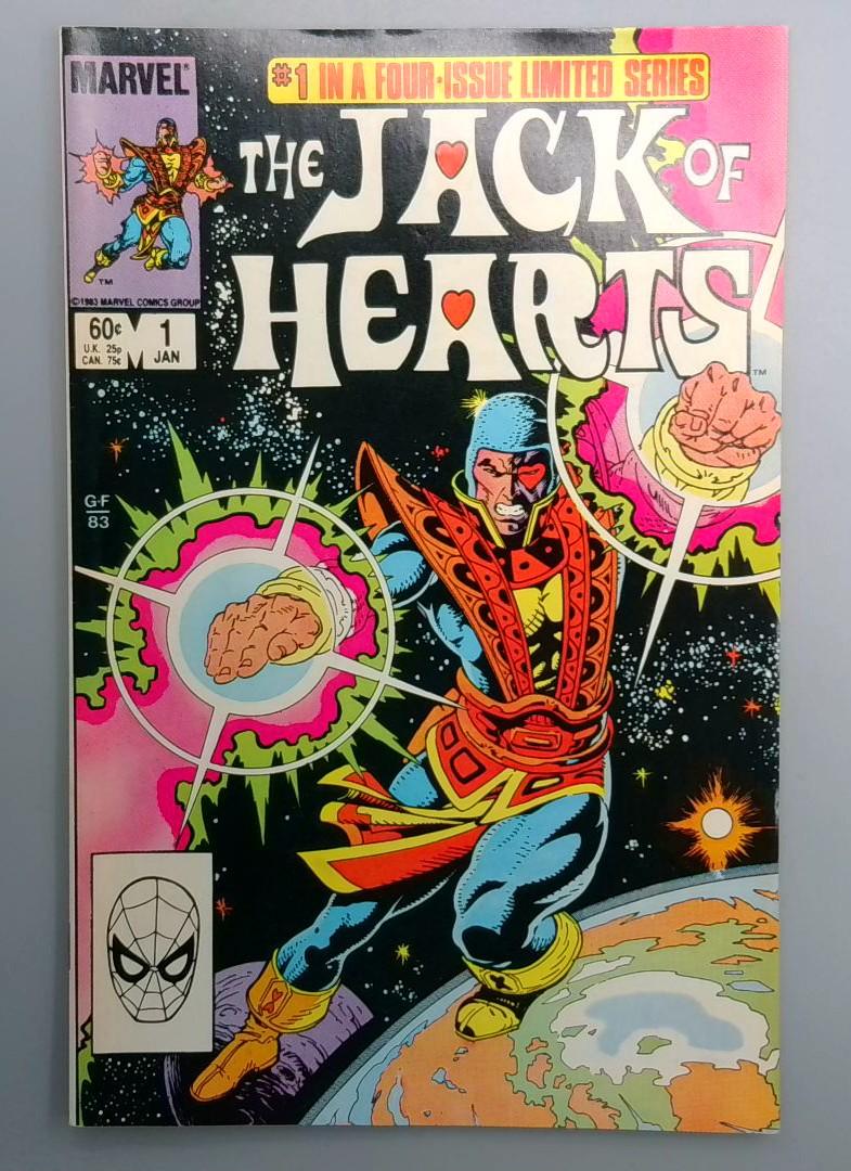 Jack of Hearts #1 Direct Edition Marvel 1984