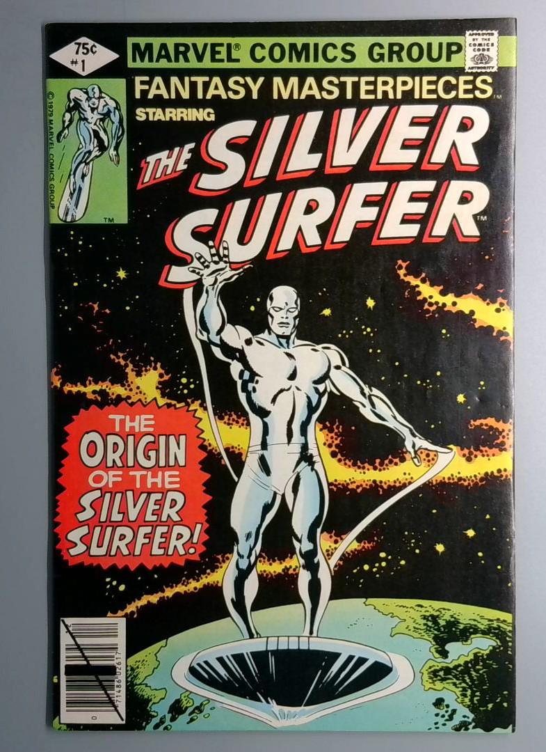 Fantasy Masterpieces #1 VF Reprints Silver Surfer #1 from 1968 Marvel 1979