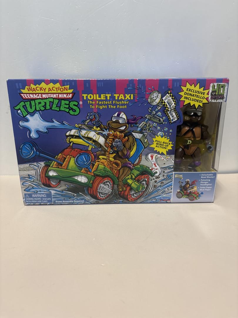 Teenage Mutant Ninja Turtles Toilet Taxi Playmates 2024