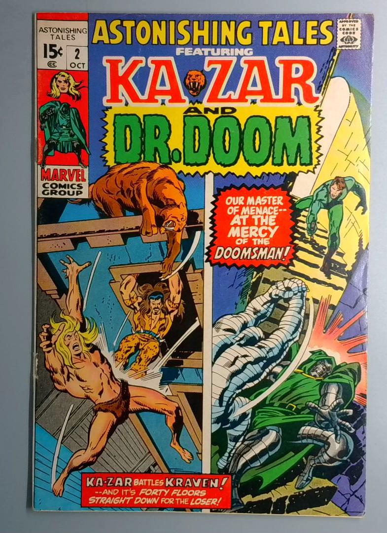 Astonishing Tales #2 FN Marvel 1970
