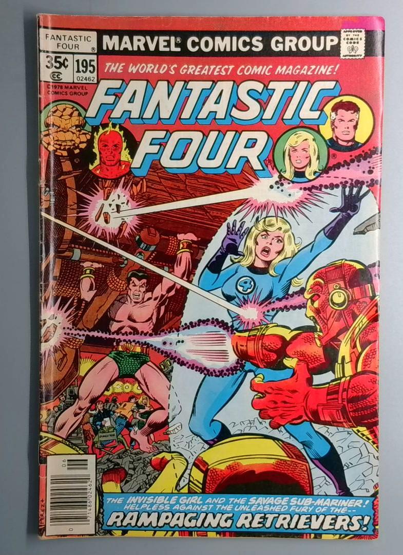 Fantastic Four #195 Marvel 1978