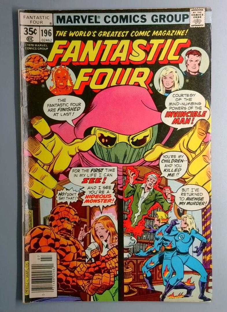 Fantastic Four #196 Marvel 1978