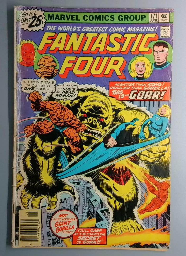 Fantastic Four #171 1st Appearance of Gorr Marvel 1976