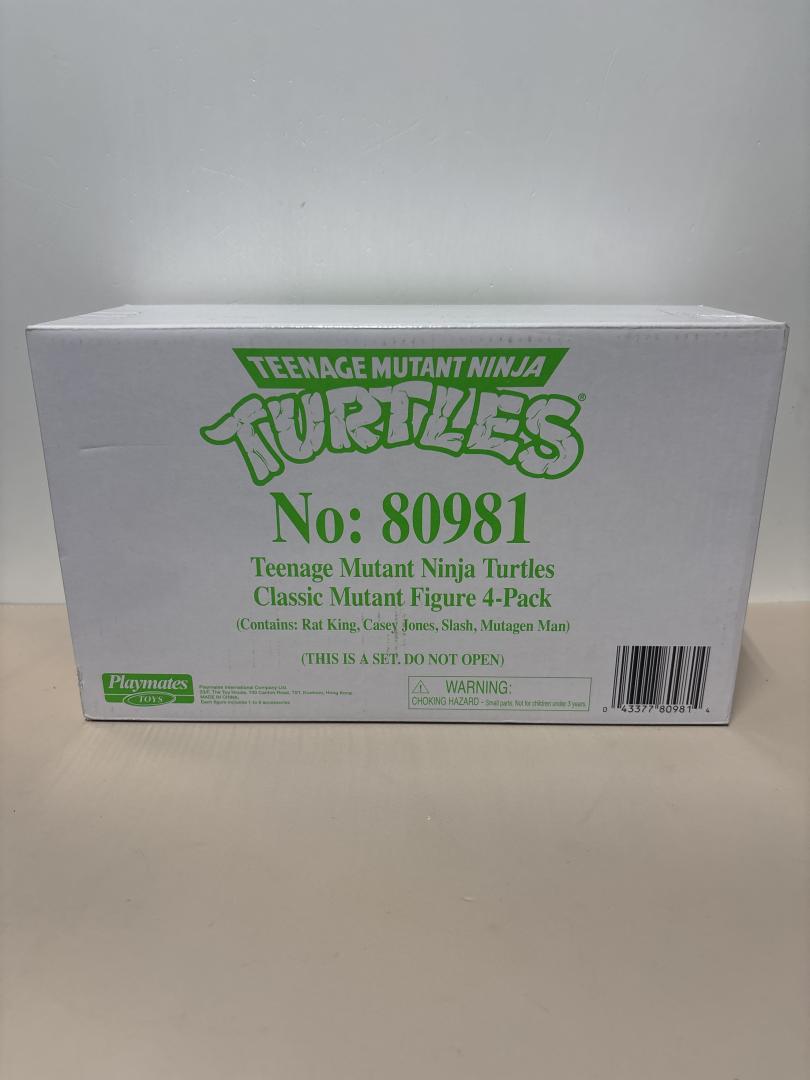 TMNT Classic Mutant Figure 4-Pack Playmates Toys