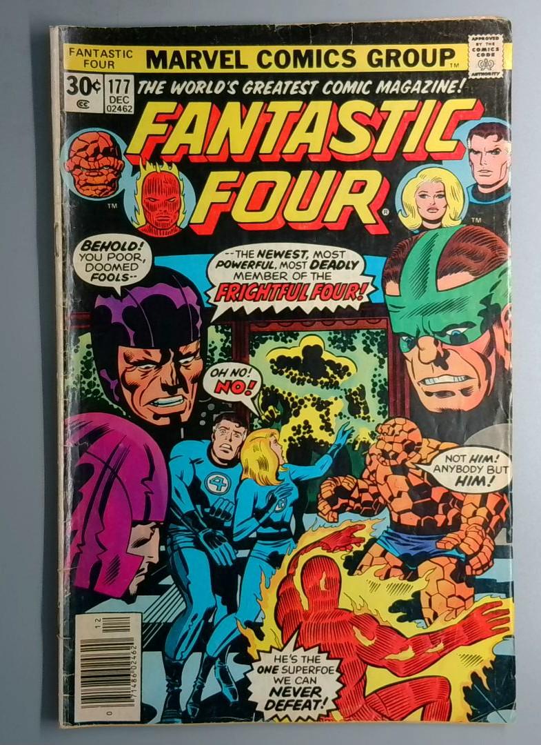 Fantastic Four #177 1st Texas Twister and Captain Ultra Marvel 1976