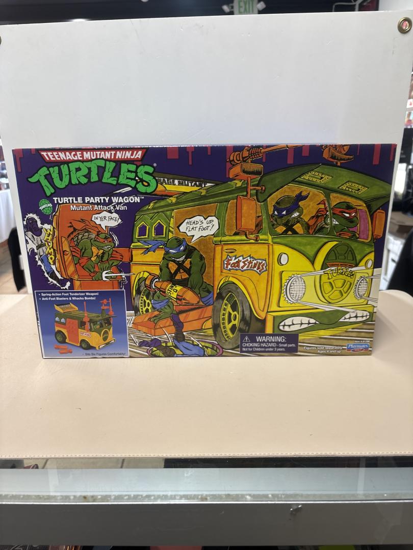 Turtle Party Wagon Mutant Attack Van Teenage Mutant Ninja Turtles Playmates 2021