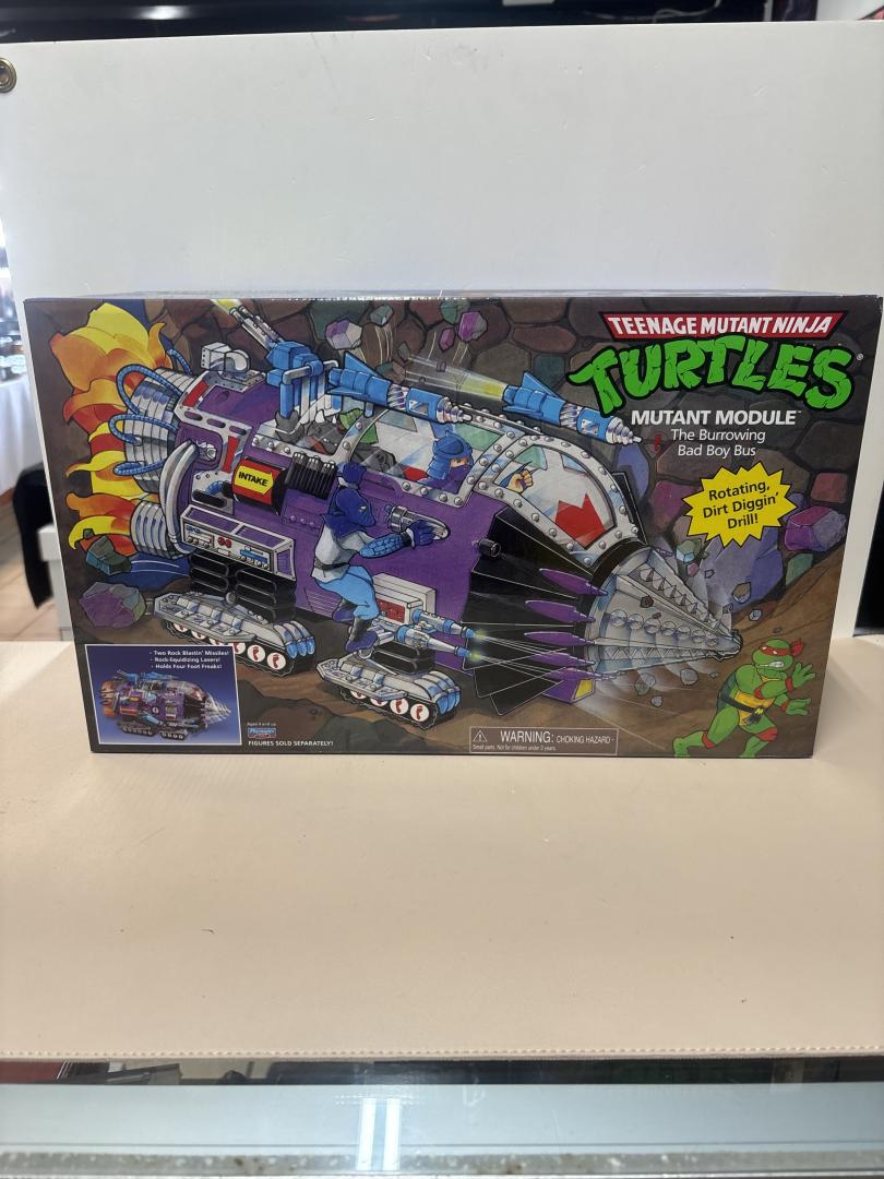 The Burrowing Bad Boy Bus Teenage Mutant Ninja Turtles Mutant Module Playmates