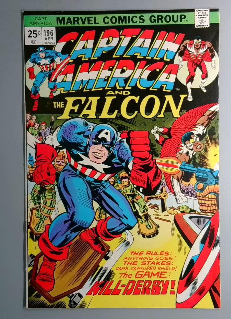 Captain America #196 FN Marvel 1976