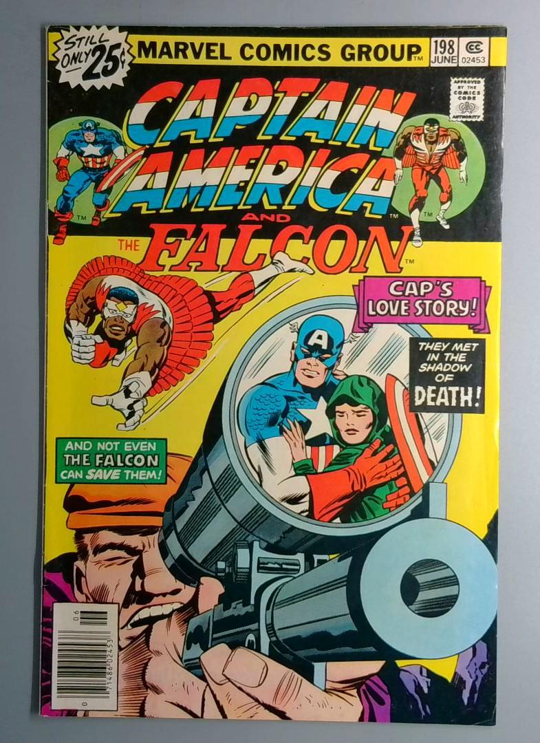 Captain America #198 1st Mason Harding and Carol Harding Marvel 1976
