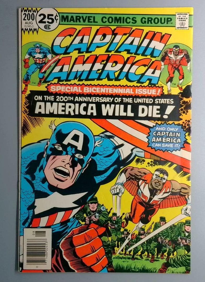 Captain America #200 FN Jack Kirby Marvel 1976