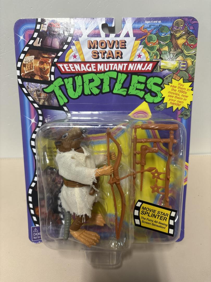Movie Star Splinter Teenage Mutant Ninja Turtles Playmates 2024