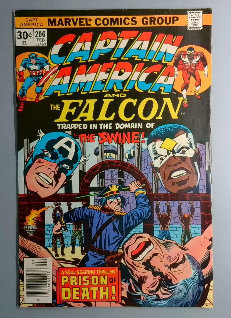 Captain America #206 Marvel 1977