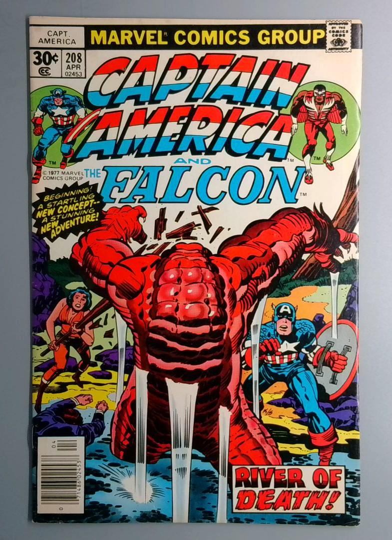 Captain America #208 1st Cameo Appearance of Dr. Arnim Zola Marvel 1977