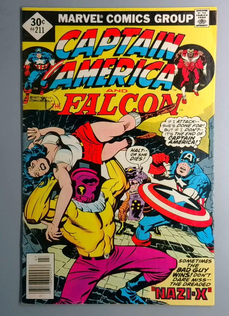Captain America #211 Whitman Marvel 1977