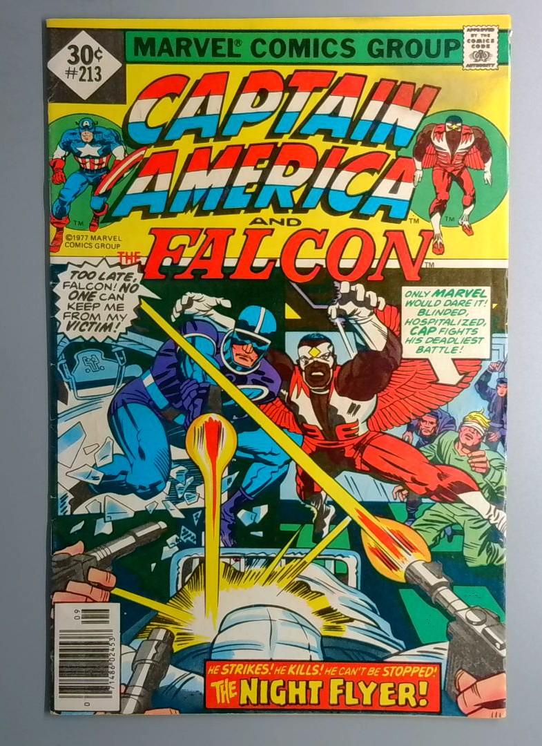Captain America #213 Whitman Marvel 1977