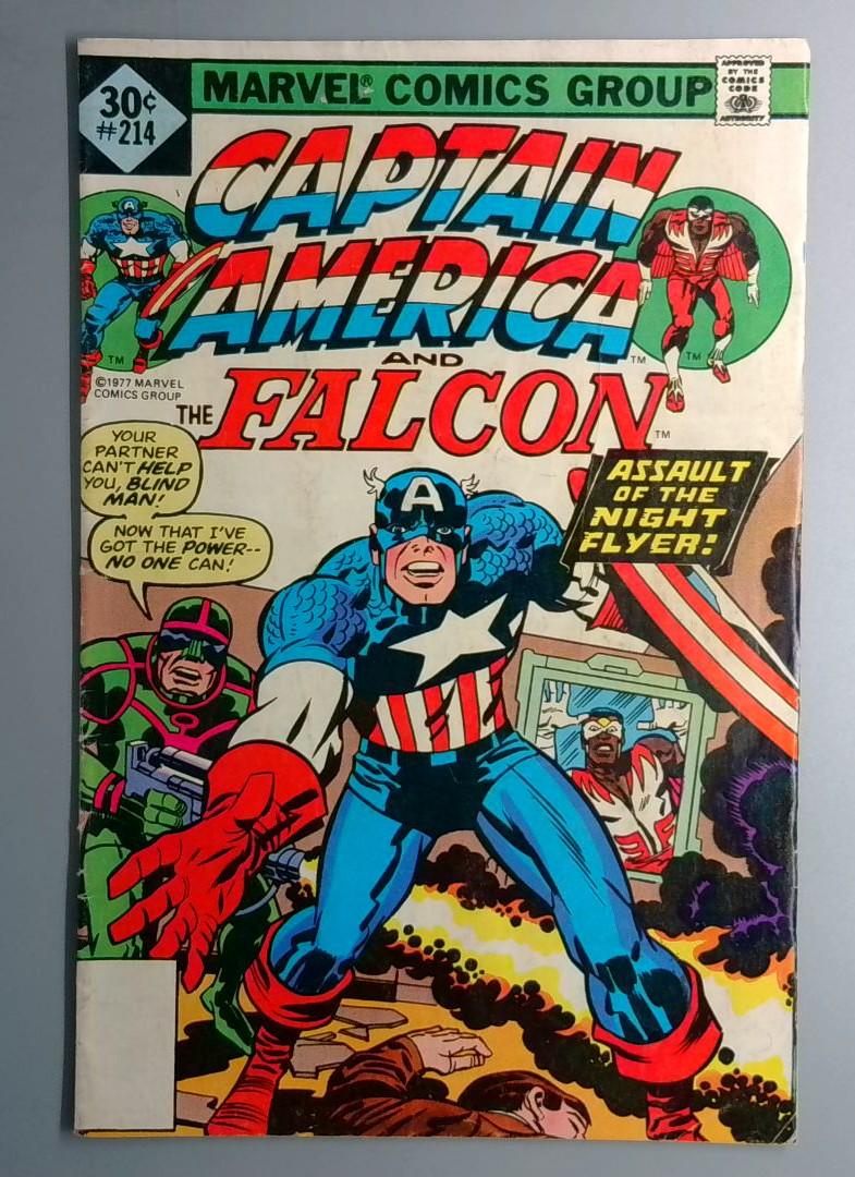 Captain America #214d Whitman Marvel 1977