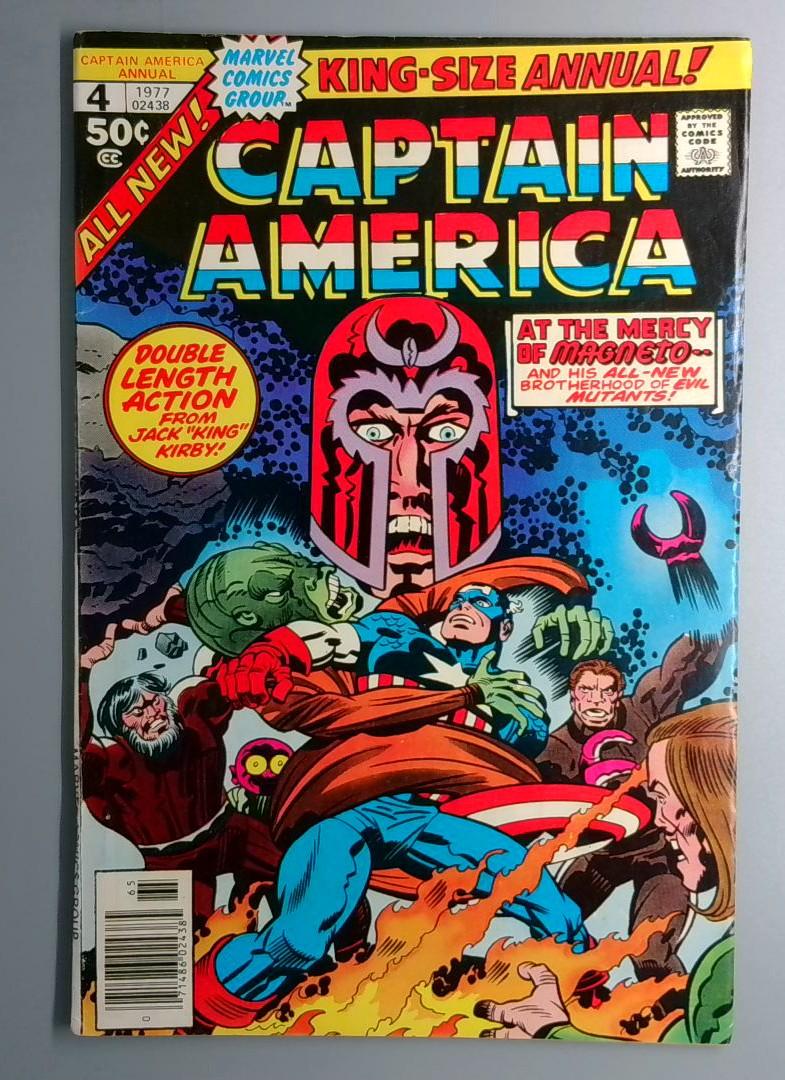Captain America Annual #4 Marvel 1977