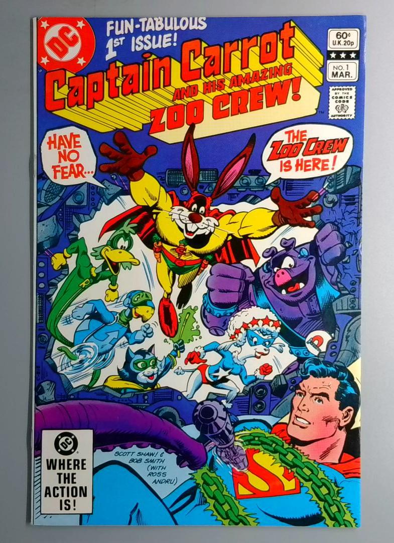 Captain Carrot and His Amazing Zoo Crew #1 Direct Edition DC 1982