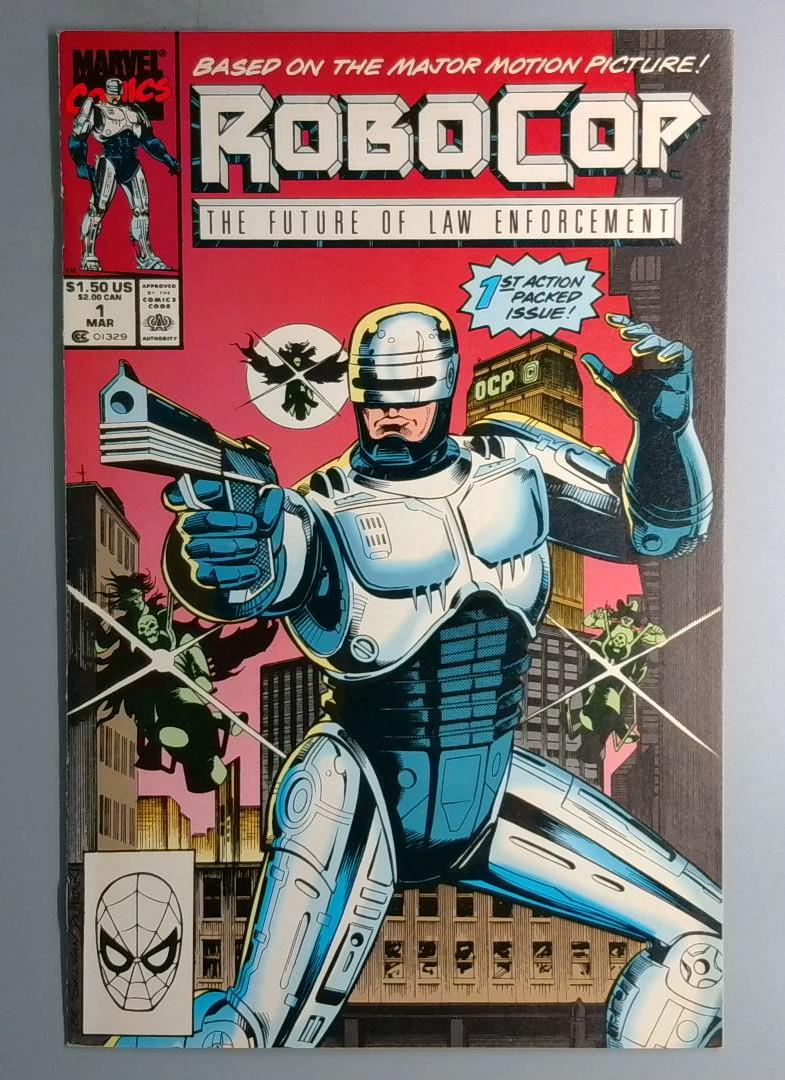 RoboCop #1 NM- Marvel 1990