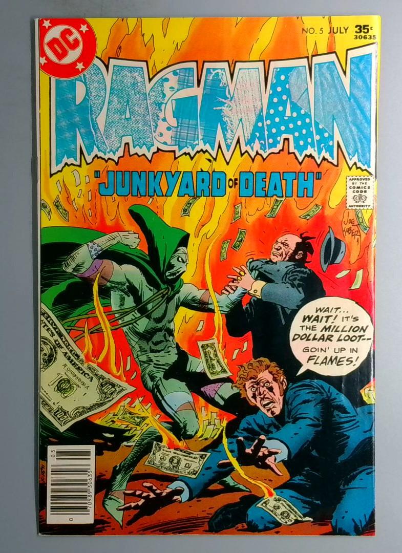 Ragman #5 Junkyard of Death DC 1976