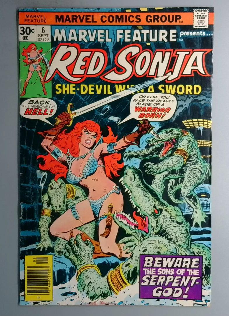 Marvel Feature #6 Red Sonja Marvel 1976