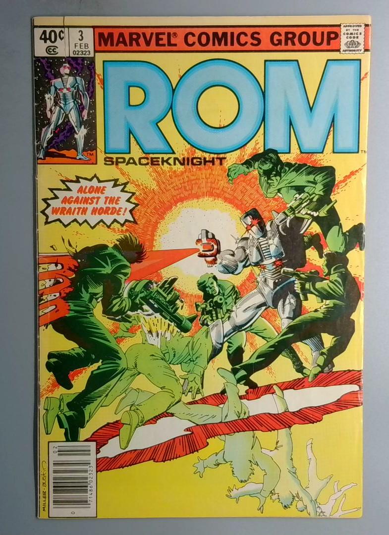 Rom #3 Newsstand Edition Marvel 1980