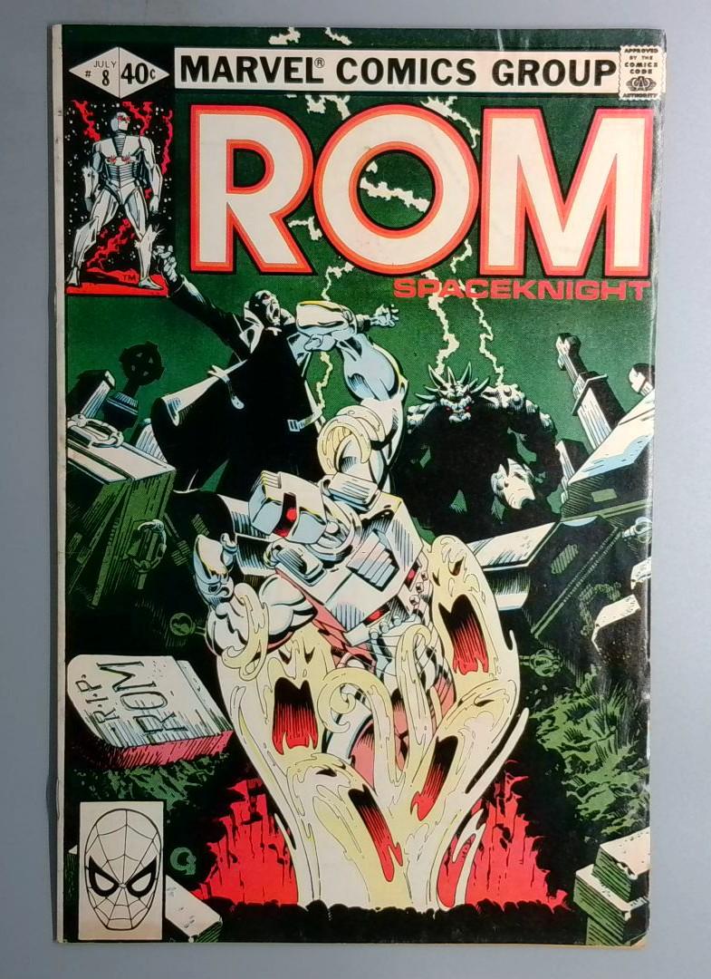 Rom #8 Direct Edition Marvel 1980